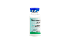 Meropenem Botellas de Sulfato de Magnesio 10 ml – solución inyectable utilizada en emergencias médicas.
