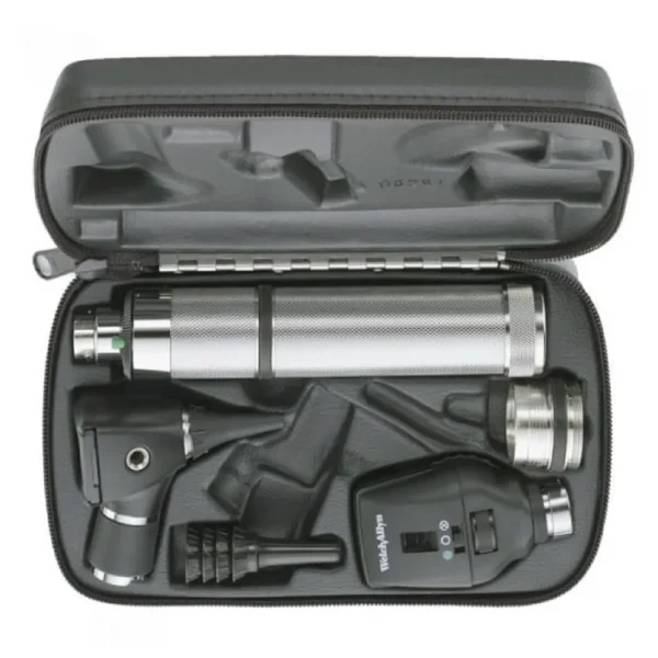 Equipo diagnóstico Welch Allyn 97200-CL con oftalmoscopio y otoscopio para uso clínico