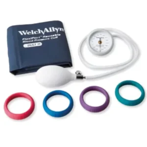 Amortiguadores Protectores Welch Allyn DS44-V WA con colores vibrantes para tensiómetros en entornos clínicos