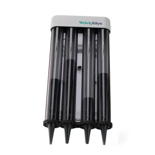 Dispensador de espéculos Welch Allyn 52400 con diseño higiénico para uso clínico