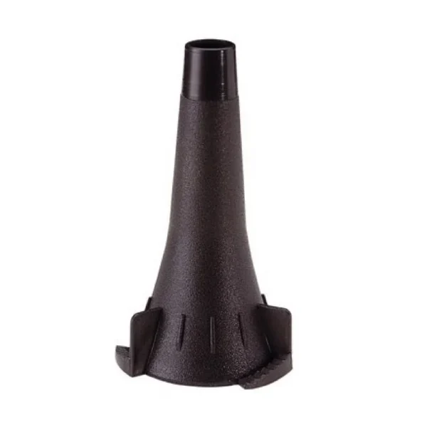 Espéculo desechable Welch Allyn 52434-U con diseño higiénico para exámenes otoscópicos en clínicas.
