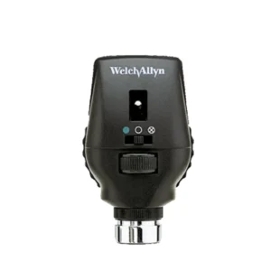 Oftalmoscopio Coaxial LED Welch Allyn 11730 con luz LED SureColor para diagnóstico ocular en clínicas.