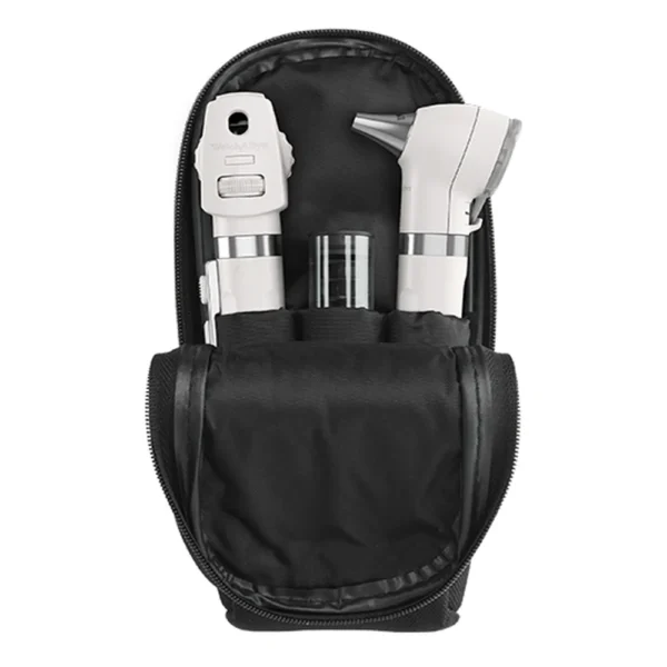 Equipo Pocket LED Blanco Welch Allyn 92871 con luz LED SureColor para evaluación ocular en clínicas.