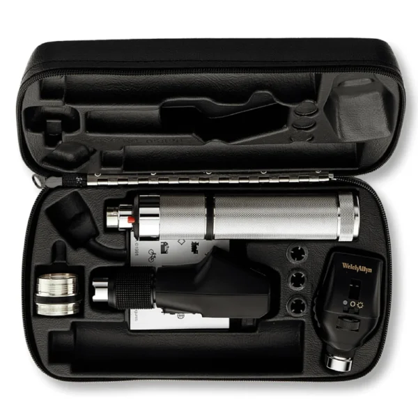 Retinoscopio Elite Halógeno 3.5V Welch Allyn 18245 con luz brillante para evaluación clínica