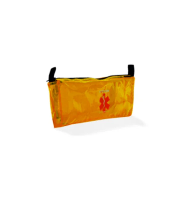 Bolsa de infusión modelo T de Spencer para organización de sistemas de fluidoterapia.